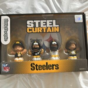 NEW IN BOX! Steelers Little People Collector Set